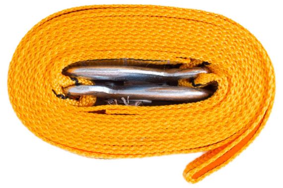 Трос буксировочный 5м*60мм 5т (крюки) (сумка) СИЛА | Зображення 1