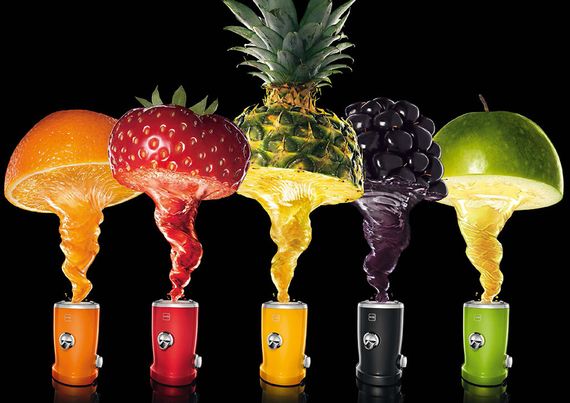Універсальна соковижималка Novis Vita Juicer, червона | Зображення 1