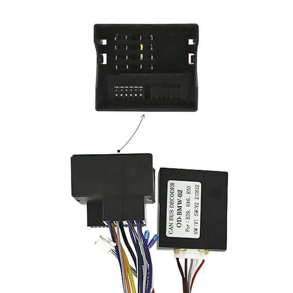 Штатная магнитола Lesko для BMW 5 series E39, E53 1996-2003 9" 1/16 Wi-Fi Optima GPS Android | Зображення 4