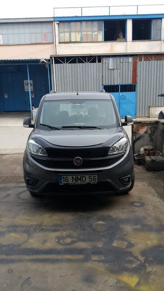 Дефлектор капота EuroCap (2015-2024) для Fiat Doblo III | Зображення 6