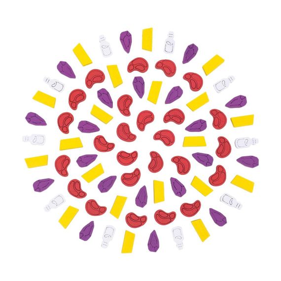 Жетоны ресурсов для игры Змієвир (Wyrmspan Resources Token Set)