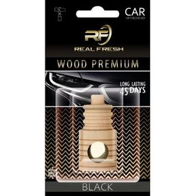 Освіжувач повітря рідкий REAL FRESH "WOOD PREMIUM" Black 5 мл