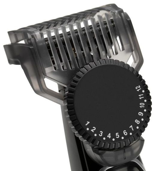 Тример BaByliss для стрижки T885E, бороди, 1 насадка, футляр, чорний (T885E) | Зображення 2