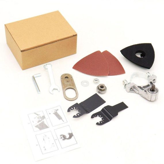 Насадка на болгарку реноватор М8 зі швидкознімним механізмом, диск 110-115 мм / Комплект насадок на кутову шліфмашинку | Зображення 8