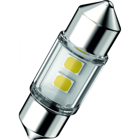 Світлодіодна лампа PHILIPS 24844CU70X1 C5W LED Ultinon Pro7000 Festoon SV8.5 WHITE 6000K 30mm 24V (1 шт) | Зображення 2