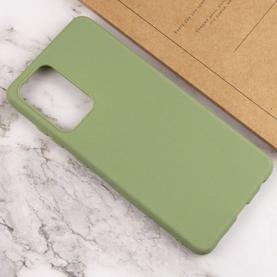 Силиконовый чехол Candy для Realme C33 Фисташковый | Зображення 3