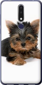 Чехол на Nokia 3.1 Plus Щенок йоркширского терьера "931u-1607-17620"