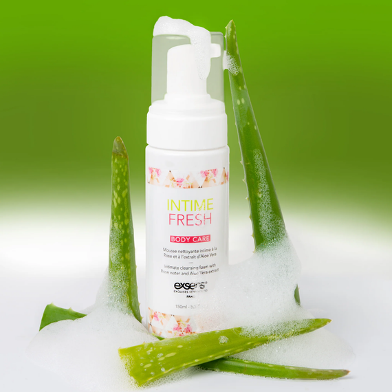 Піна для інтимної гігієни EXSENS Intime Fresh 150 мл, екстракт троянди і алое вера, натуральна | Зображення 4