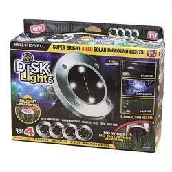 Уличный светильник на солнечной батарее Solar Disk 8led-dm8 – садовый фонарь | Зображення 7