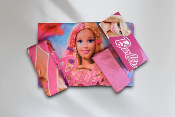 Дитяча постільна білизна Kayra Ranforse 160×220 Barbie Cute | Зображення 4