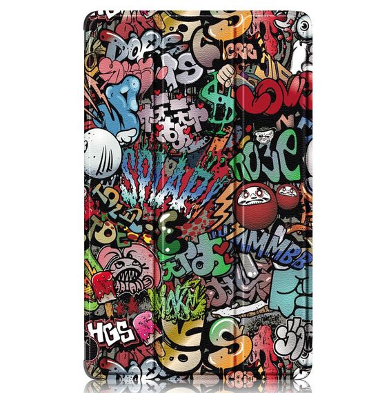 Чохол Primolux Slim для планшета Lenovo Tab M8 (4rd Gen) TB-300 - Graffiti
