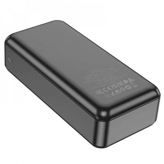 Портативная батарея Power Bank Hoco J101B 22.5W / 30000 mAh / 2 x USB QC3.0 / Type-C PD - Black | Зображення 1