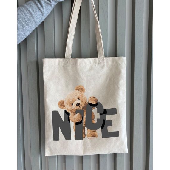Екошопер Букопт BK4054 Nice Teddy Bear бежевий | Зображення 3