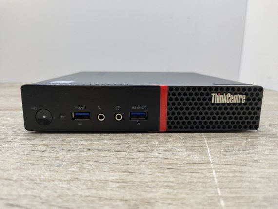 Неттоп Lenovo ThinkCentre M900 Tiny USFF / Intel Core i3-6100T (2 (4) ядра по 3.2 GHz) / 8 GB DDR4 / 240 GB SSD / Intel HD Graphics 530 / Блок живлення б/в | Зображення 2