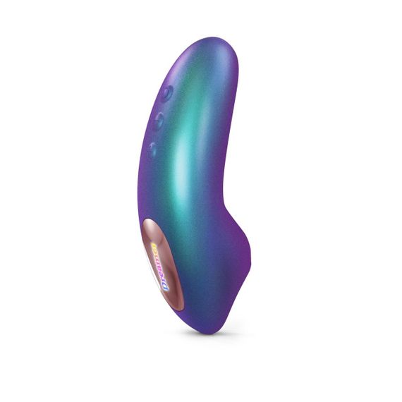 Вакуумний кліторальний стимулятор Love To Love DREAMER – IRIDESCENT TURQUOISE, пестощі язичком,пульт Sex Aura