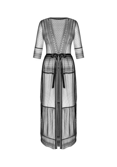 Пеньюар Obsessive Estiqua peniuar M/L | Зображення 4