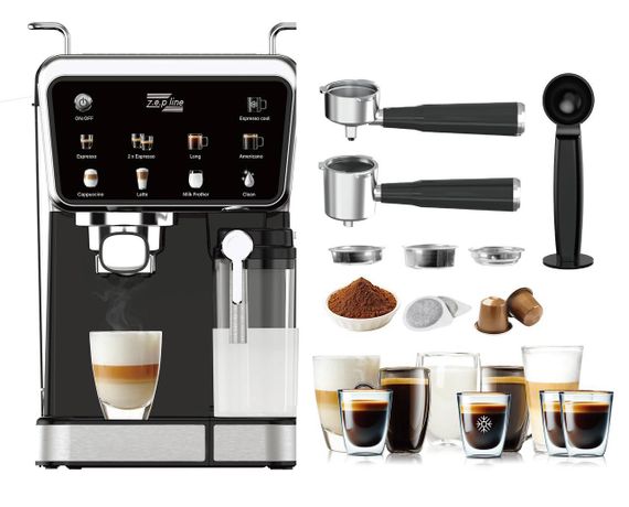 Кофемашина Zepline ZP-6803/3000 Вт, 20 Bar, 8 напитков, ESPRESSO COOL | Зображення 3