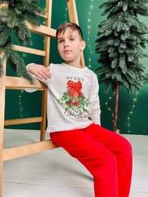 Піжама дитяча "Family look" Носи своє 110 Білий (p-12556-140952)