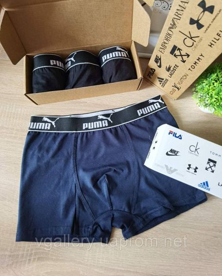 Чоловічі труси Puma, чоловічі боксери Пума, бавовняні труси Пума Преміум якості | Зображення 2