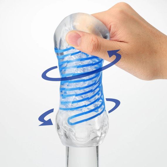 Мастурбатор Tenga Spinner DX 03 Steps, з пружною стимулювальною спіраллю всередині, потужний вплив | Зображення 2