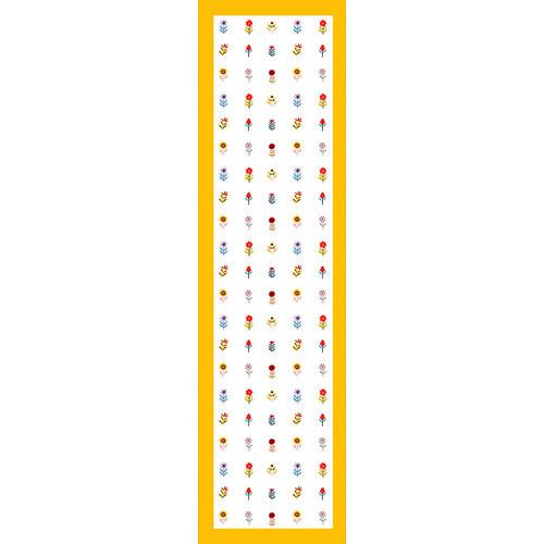 Доріжка на стіл (раннер) Дрібні квіти 150x40 см (DR_24A028)