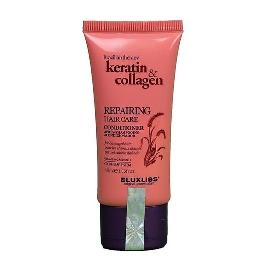Кондиціонер для волосся Luxliss Keratin & collagen conditioner (40 ml)