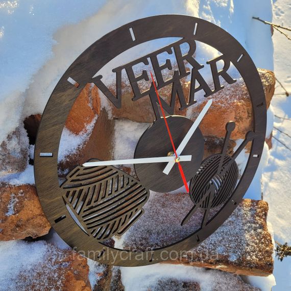 Настінний годинник з логотипом компанії Корпоративний подарунок тематичний брендований годинник | Зображення 1