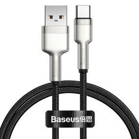 Дата кабель Baseus Cafule Metal Data USB to Type-C 66W (2m) (CAKF0002)