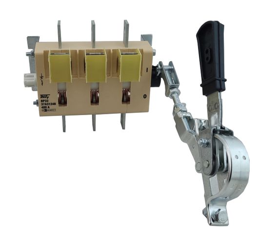 Выключатель-разъединитель ВР32-37A31240 400А не съемная смешанная спереди рукоятка Ny95504174