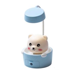 Детская настольная лампа высота 27 см светильник с точилкой для карандашей HP12268B