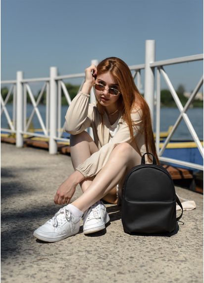 Жіночий рюкзак Sambag Brix KQH чорний 29 х 22 х 10 см (11321001) | Зображення 2