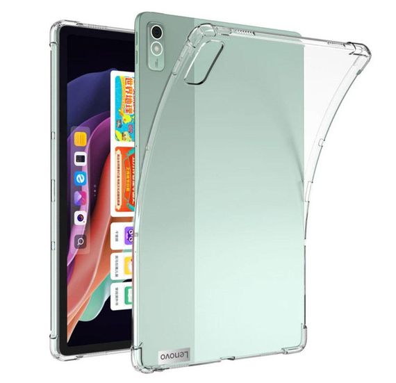 Силиконовый чехол бампер Primolux Silicone для планшета Lenovo Tab P11 2nd Gen 11.5" (TB-350 / TB-355) - Clear