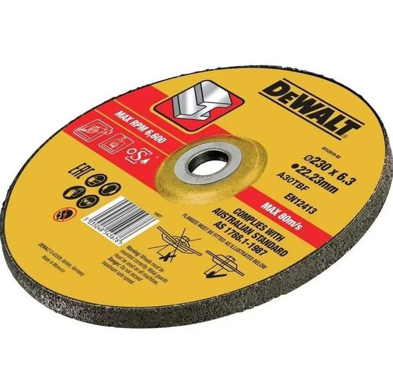 Круг шліфувальний DeWALT EXTREME 230х6.0х22.23 мм (DT43919) | Зображення 1
