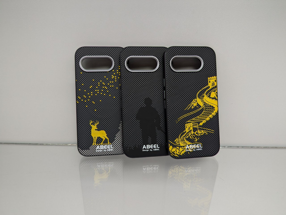 Google Pixel 9A MagSafe Abeel Yellow чохол Протиударний | Зображення 5