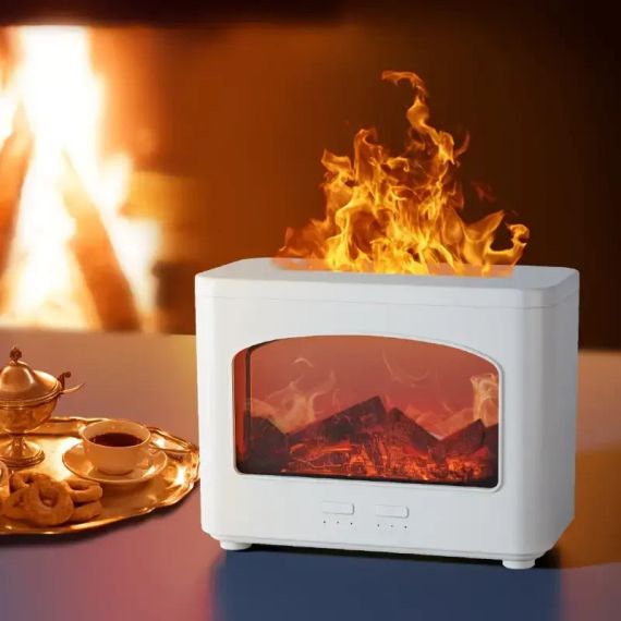 Увлажнитель воздуха для дома с эффектом пламени 12-24v Камин | Зображення 1