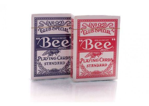 Карти гральні Bee Standard Index (red, blue) 1 колода