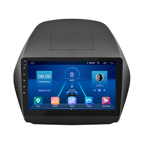 Штатная магнитола Lesko для Hyundai Tucson II 2009-2015 экран 10" 4/32Gb/ 4G/ Wi-Fi/ CarPlay Premium GPS