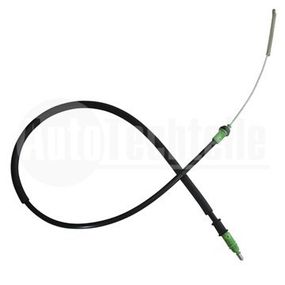 Трос стояночного тормоза правый Renault Kangoo 97-07 (1420/1085), AutoTechteile, 504 0401, K15628