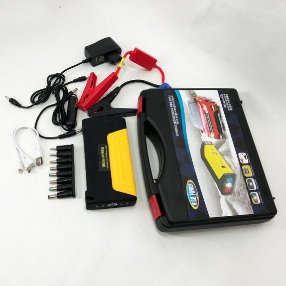 Зарядно-пусковое автомобильное устройство 50800 mAh, Пусковое устройство HI-845 с фонариком | Зображення 6