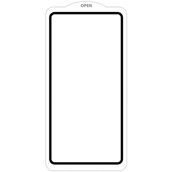 Захисне скло SKLO 5D (тех.пак) для Oppo A6 / A6s / A6x / A6k Чорний / Біла підкладка