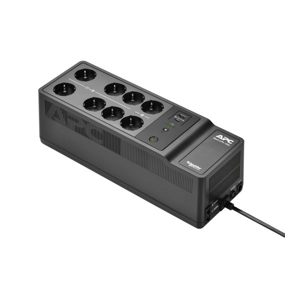 Пристрій безперебійного живлення APC Back-UPS 1050VA, 600W (BE1050G2-GR) | Зображення 1