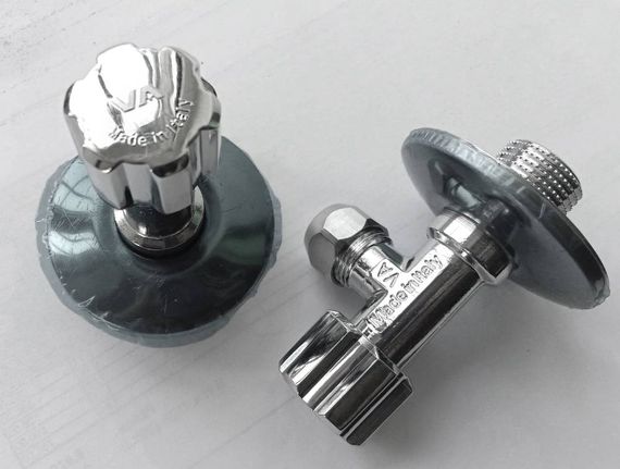 C408681 Кран вентильний для сантехприладів Ø1/2" х 1/2" VA Albertoni srl | Зображення 4