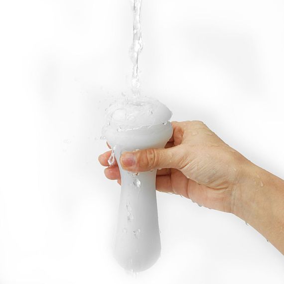 Мастурбатор Tenga Flex Silky White с изменяемой интенсивностью, можно скручивать Sex Aura | Зображення 7