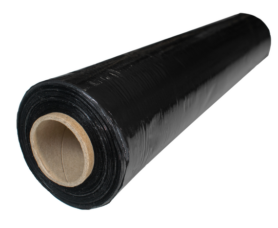 Стрейч плівка  50 см 2,5 кг (20 мкм)чорна пакувальна | Зображення 1