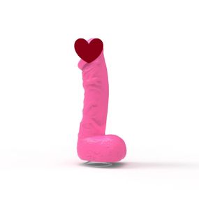 Крафтовое мыло-член с присоской Pure Bliss BIG Pink, натуральное Sex Aura