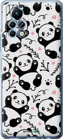 Чохол на Infinix Note 11 Pro Панди "4318u-2865-2448"