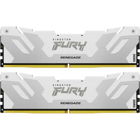 Модуль пам&#039;яті для комп&#039;ютера DDR5 32GB (2x16GB) 7200 MHz Renegade White XMP Kingston Fury (ex.HyperX) (KF572C38RWK2-32)