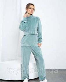 Спортивный костюм для женщин цвет оливковый размеры S, L, M, XL FI_008650