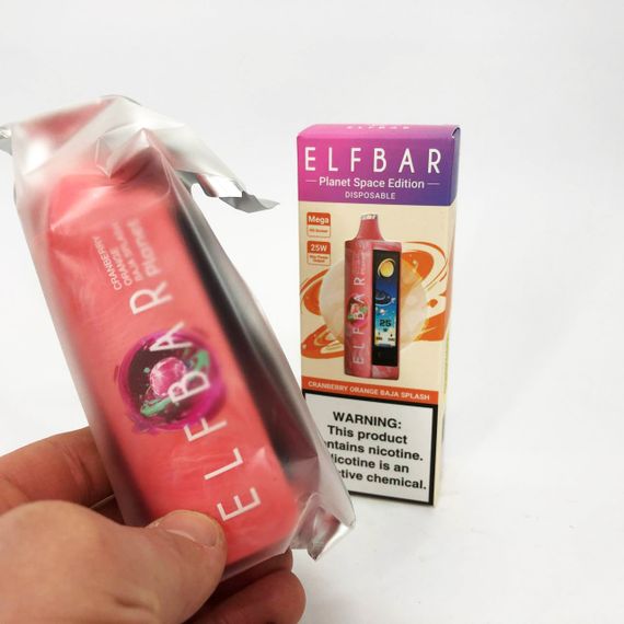 ELF BAR Planet 25000. Журавлина Апельсин Баджо (Cranberry Orange Baja Splash) | Зображення 2