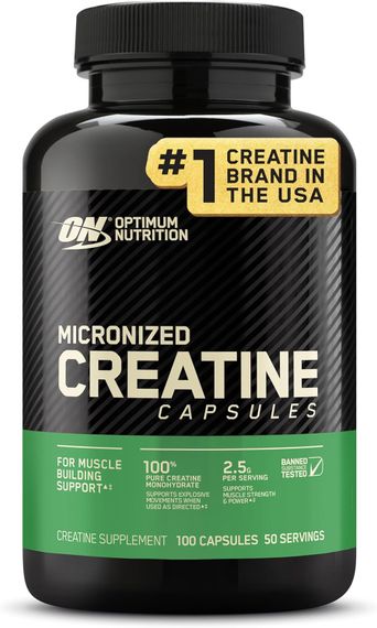 Creatine Micronized Capsules 100 Capsules